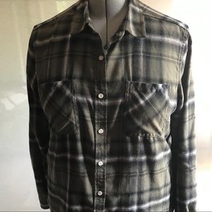 Plaid Flannel Shirt